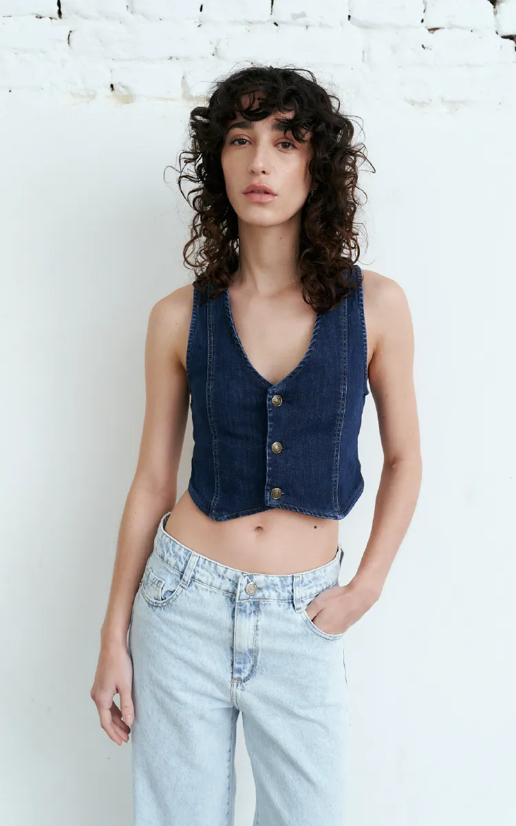 Top Chaleco Sastrero 0010