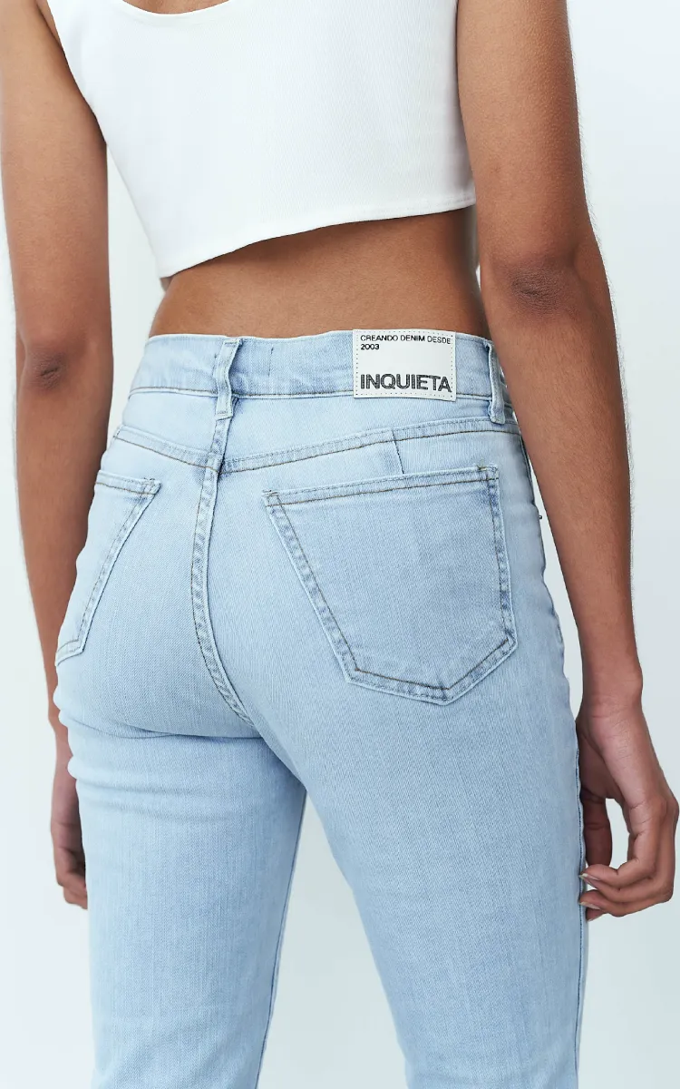 Recto Slim Tiro Alto 1789 Claro - Imagen 6