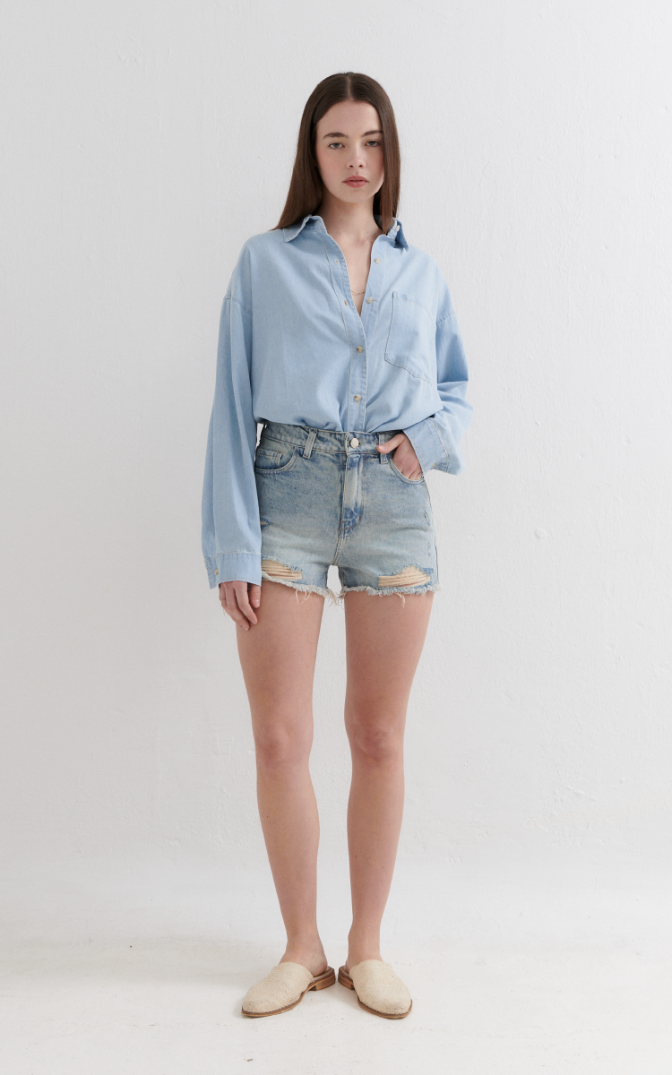 Short Tiro Alto 0369 Matizado