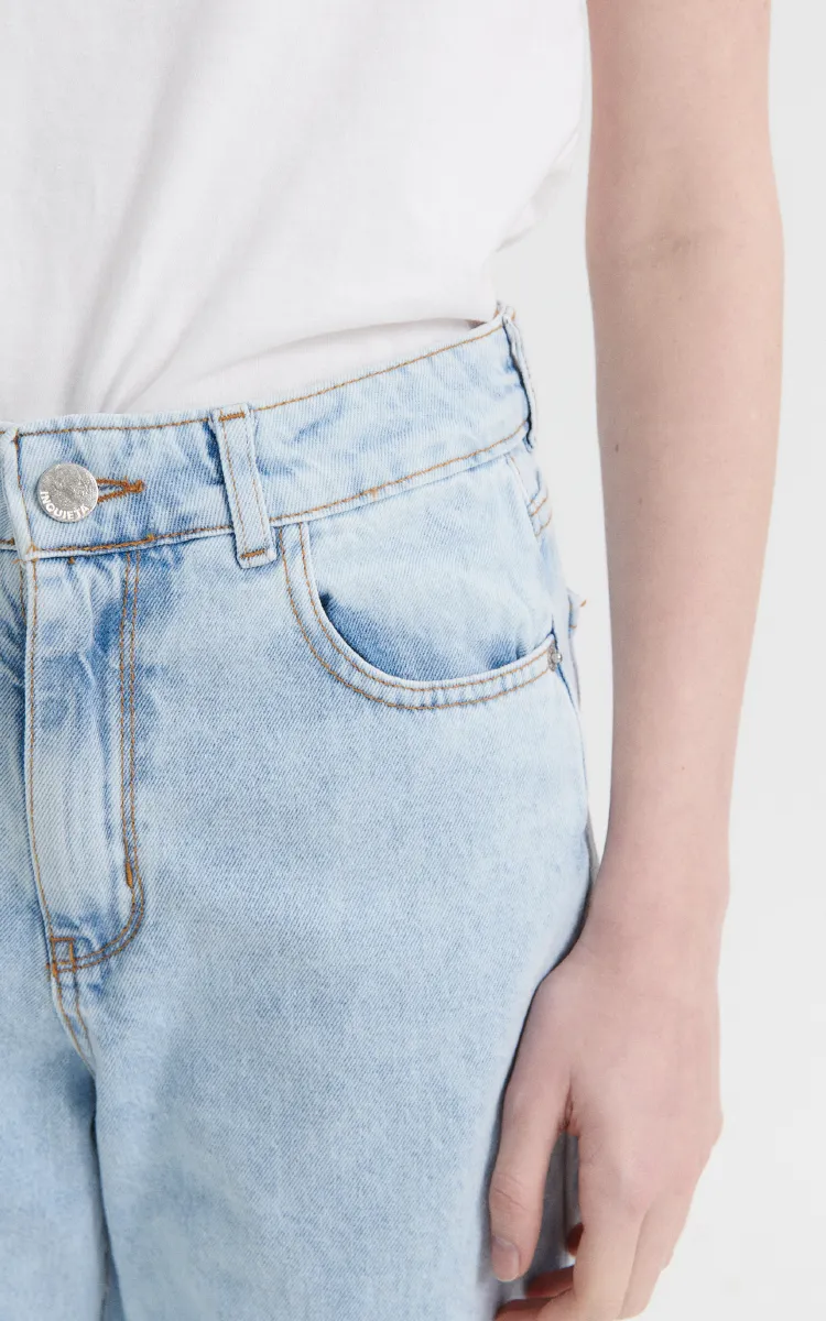 Mom Tiro Alto 1786 Celeste - Imagen 5