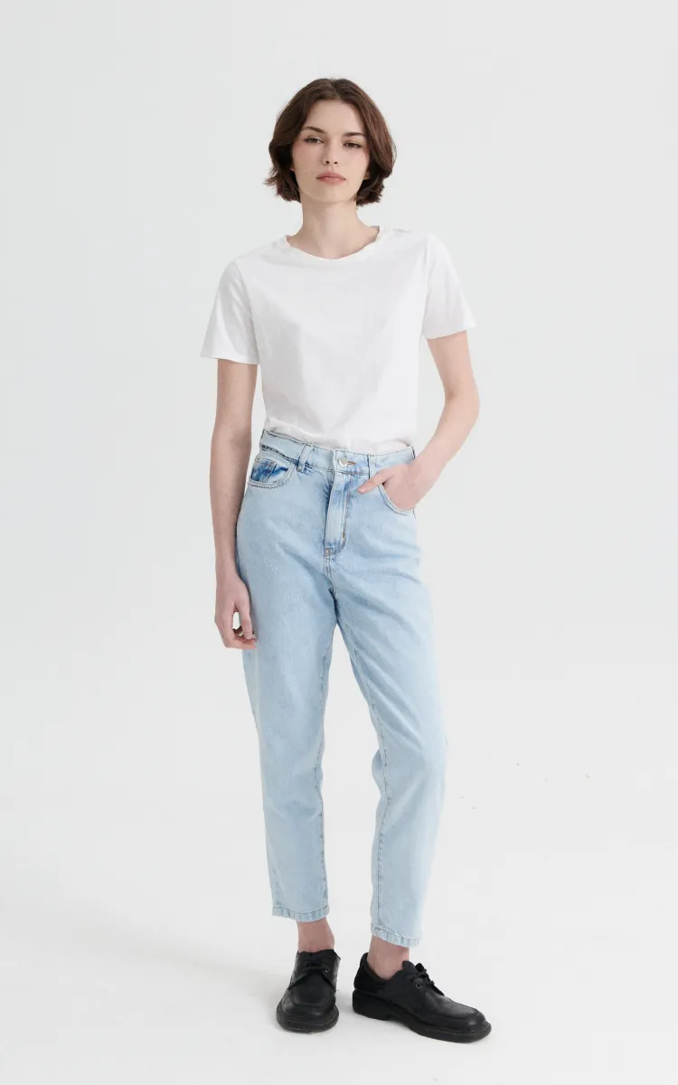 Mom Tiro Alto 1786 Celeste