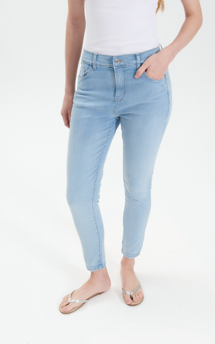 Skinny Tiro Alto 1839 Claro - Imagen 4