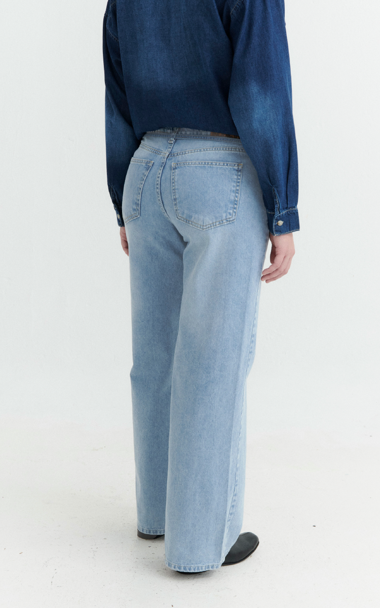 Wide Tiro Medio 1865 Claro - Imagen 5