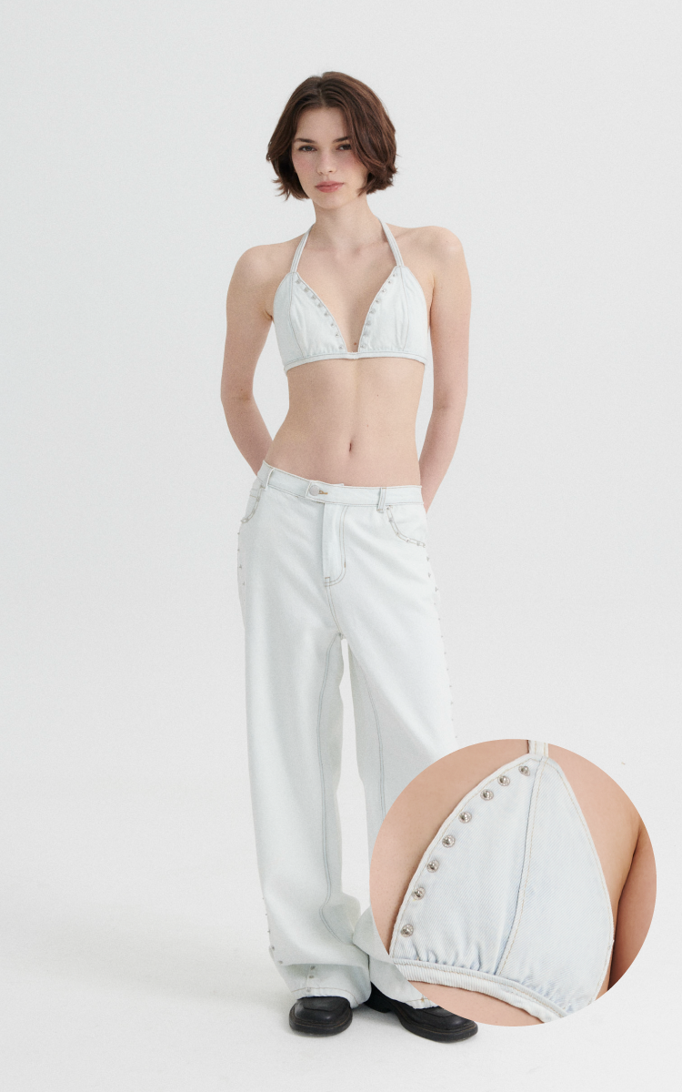 Top Bikini Denim 0063