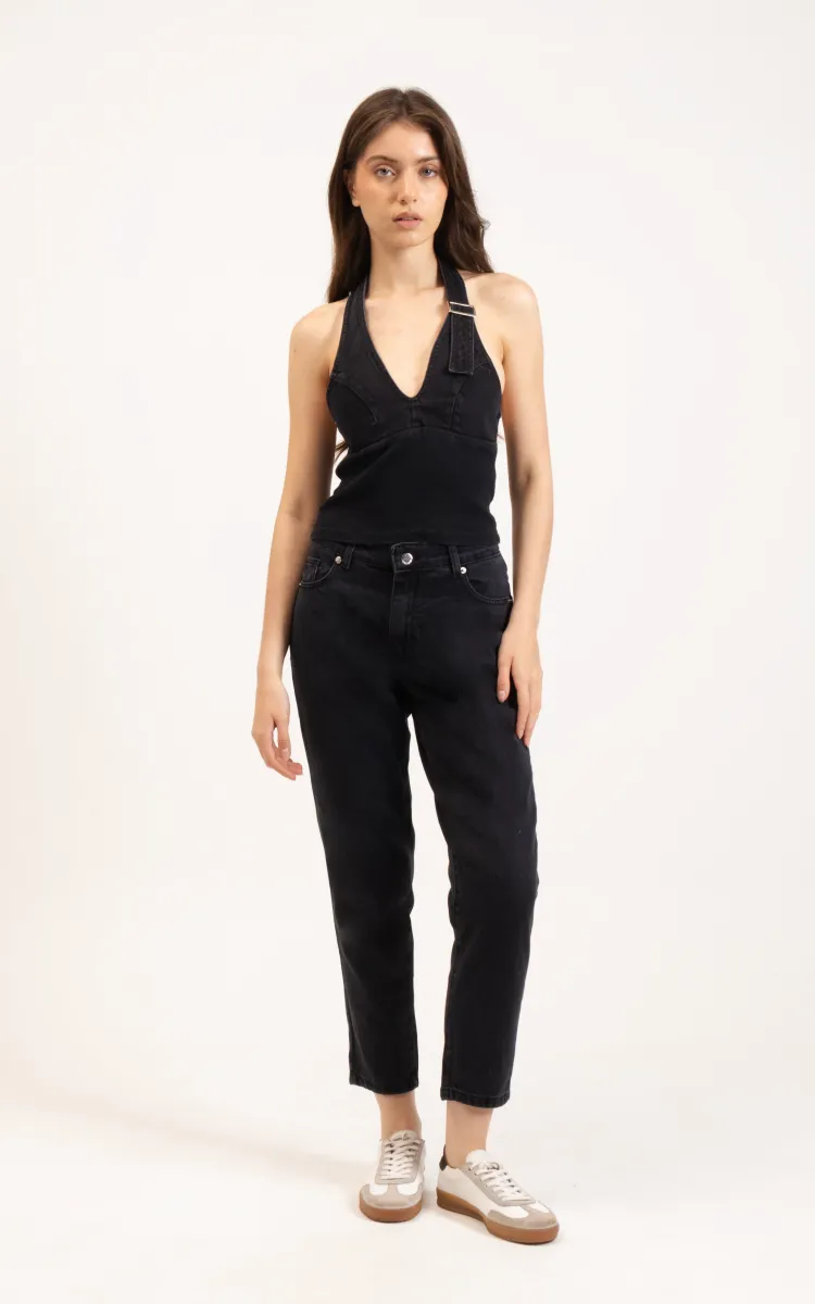 Top Halter 0069 Negro