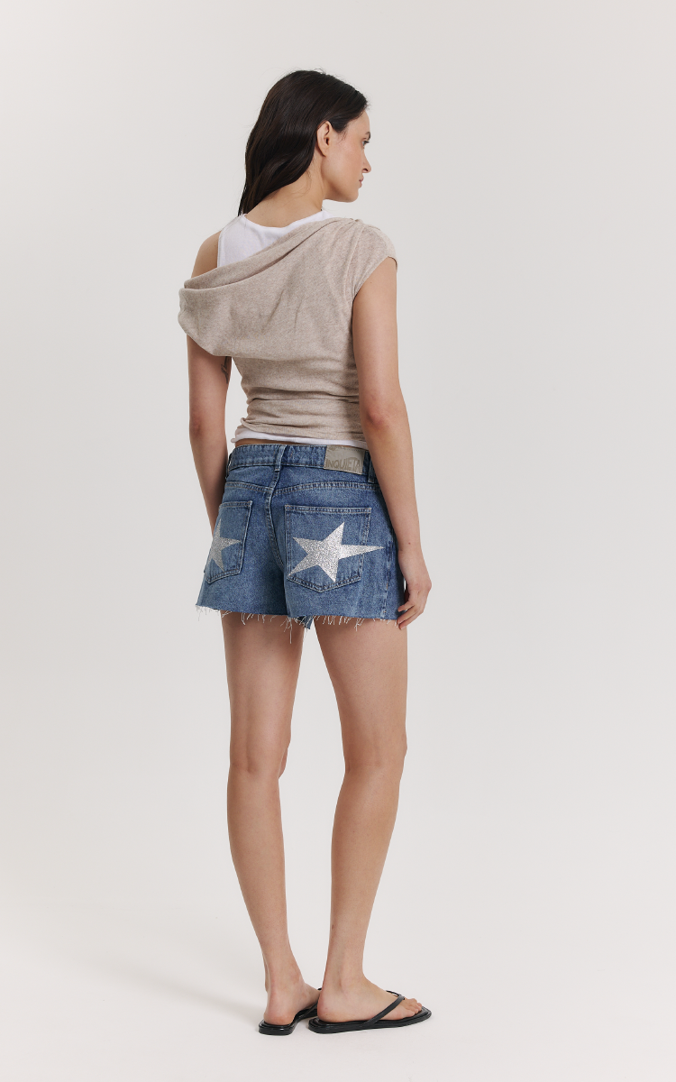 Short Tiro Bajo 0425 Estrellas con Glitter - Imagen 3