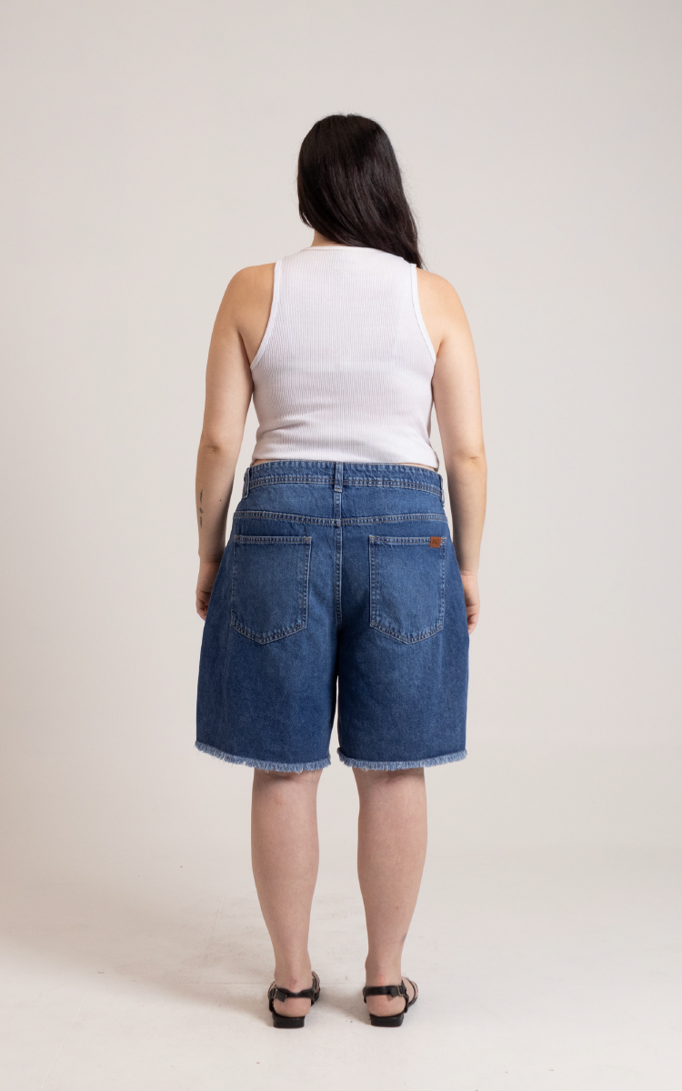 Plus Size Short Tiro Medio 2335 - Imagen 3