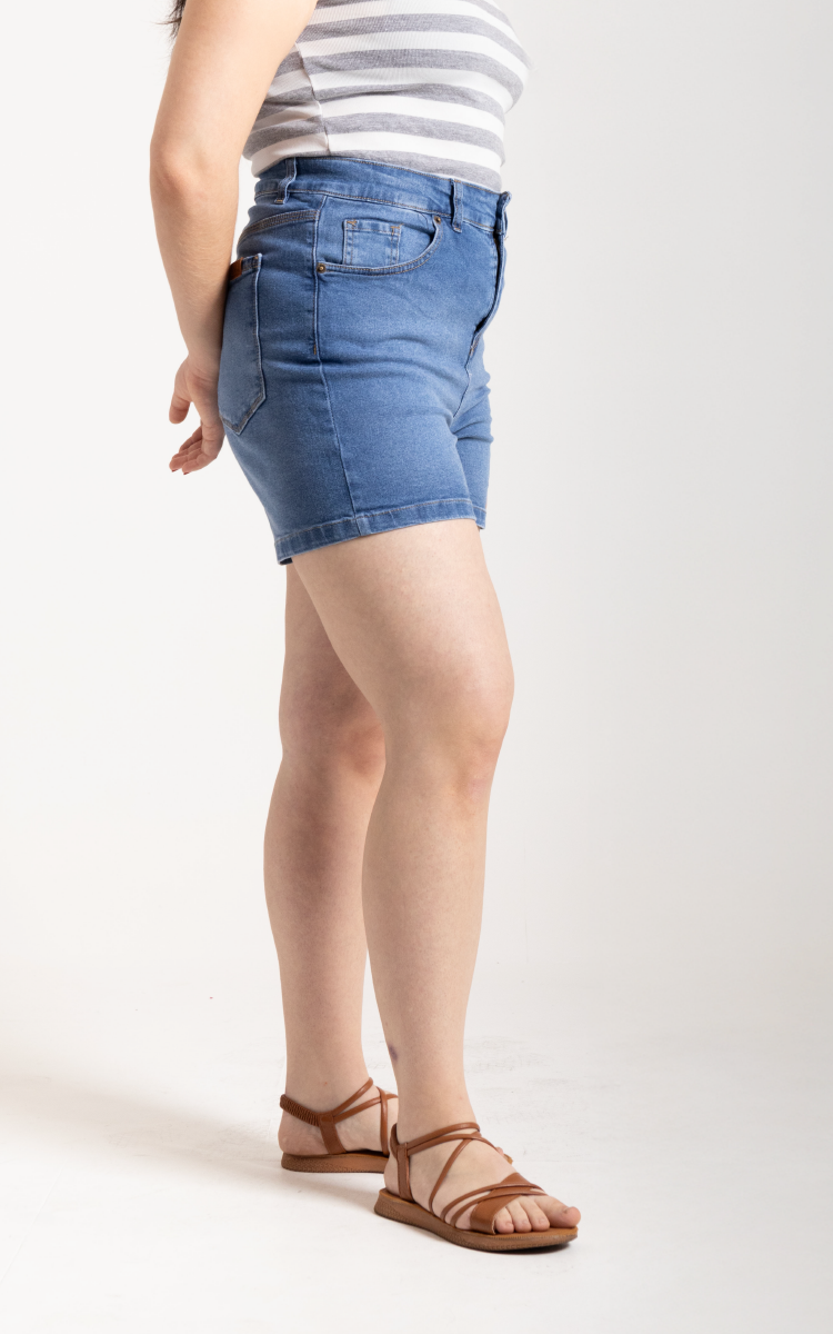 Plus Size Short Tiro Alto 2331 - Imagen 5