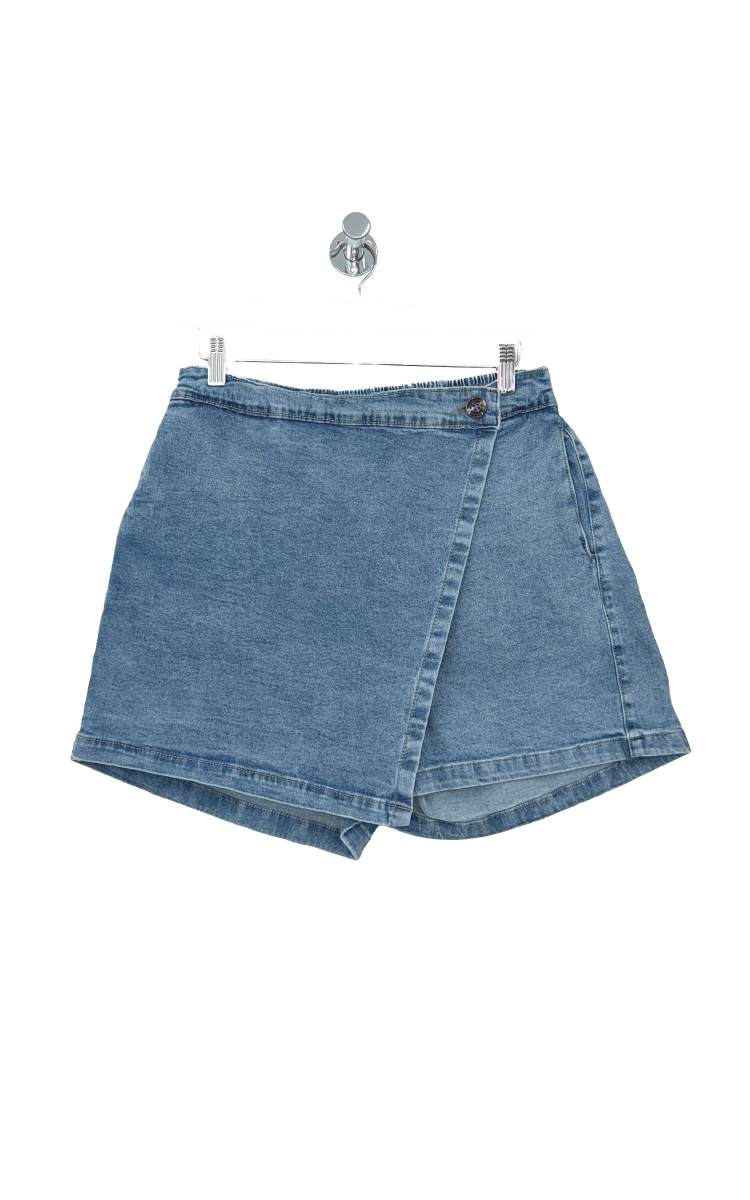 Plus Size Skort Tiro Alto 2332