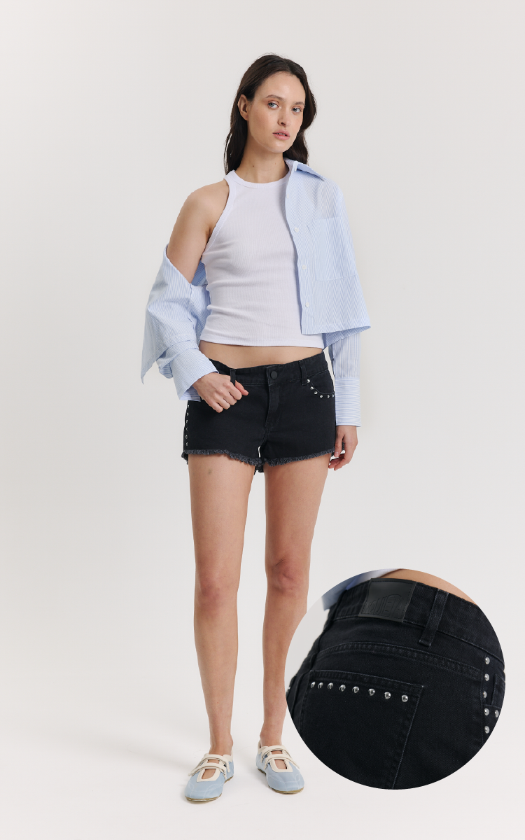 Short Tiro Bajo 0385 Tachas