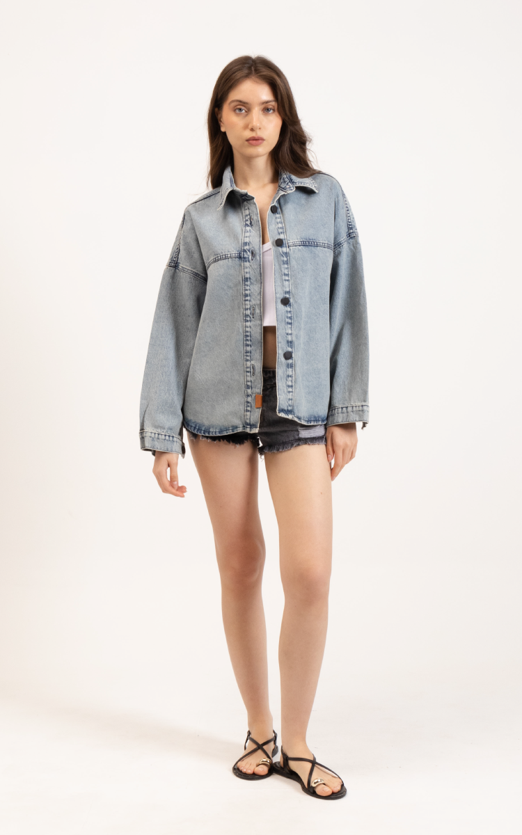 Camisaco Denim 0077 Claro