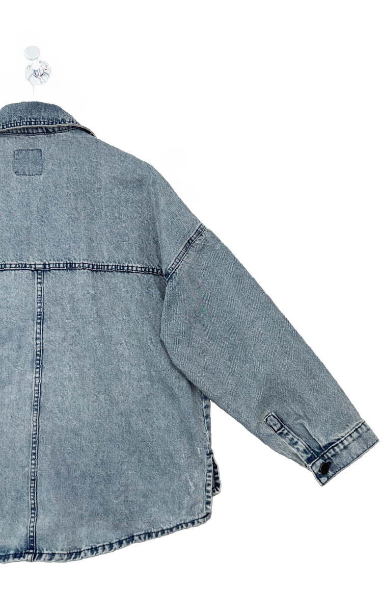 Camisaco Denim 0077 Claro - Imagen 4