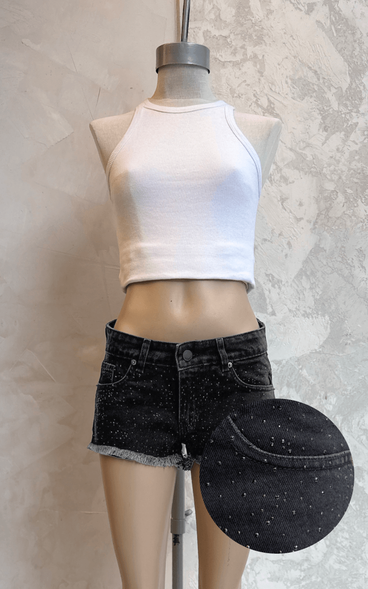 Short Tiro Bajo 0385 Strass