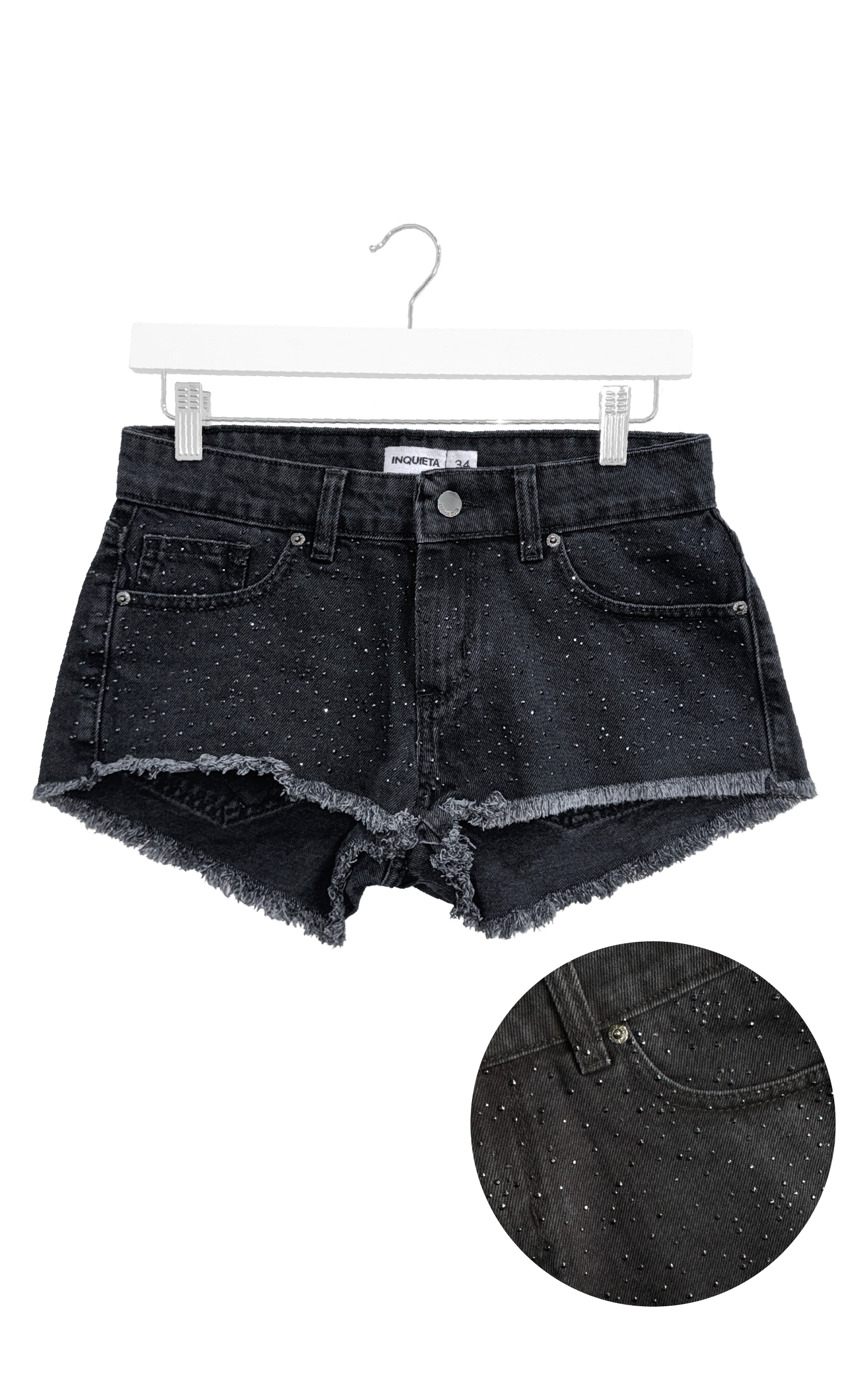 Short Tiro Bajo 0385 Strass