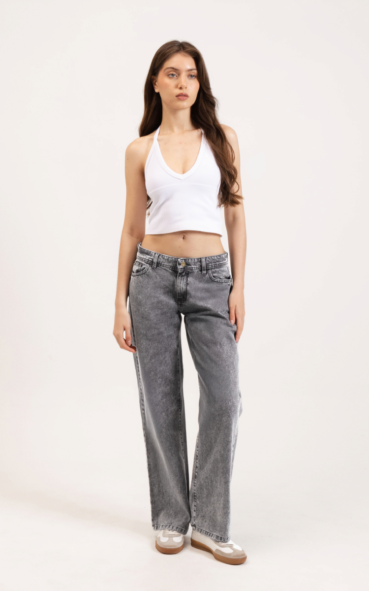 Wide Tiro Bajo 1902 Gris