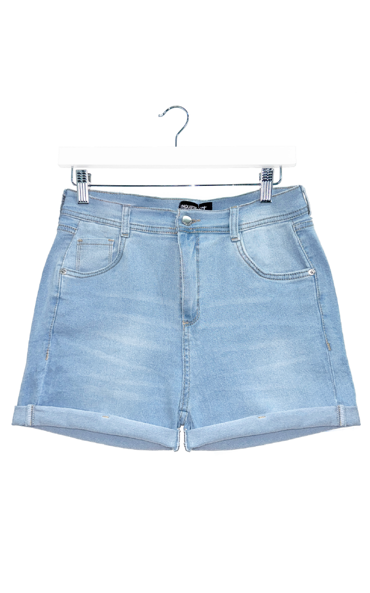 Plus Size Short Tiro Alto 2308