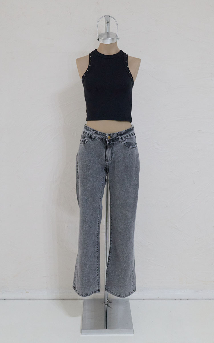 Wide Tiro Bajo 1902 Gris