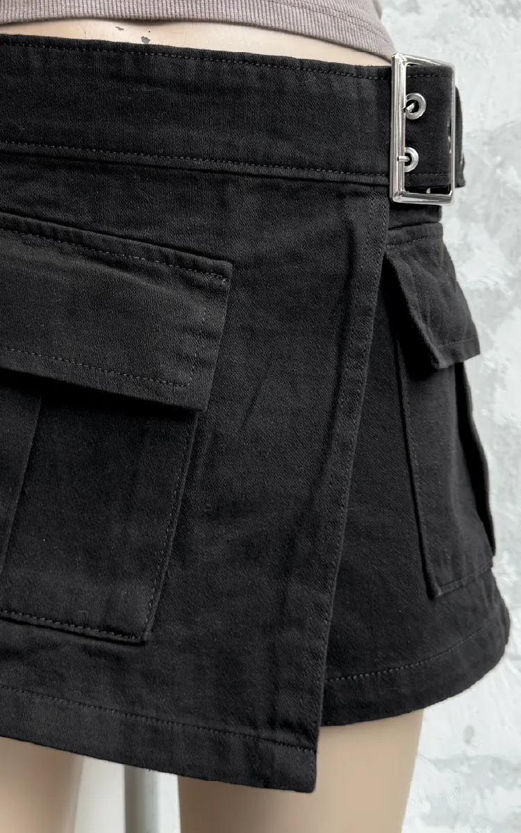 Skort Tiro Medio 0367 Oscuro - Imagen 3