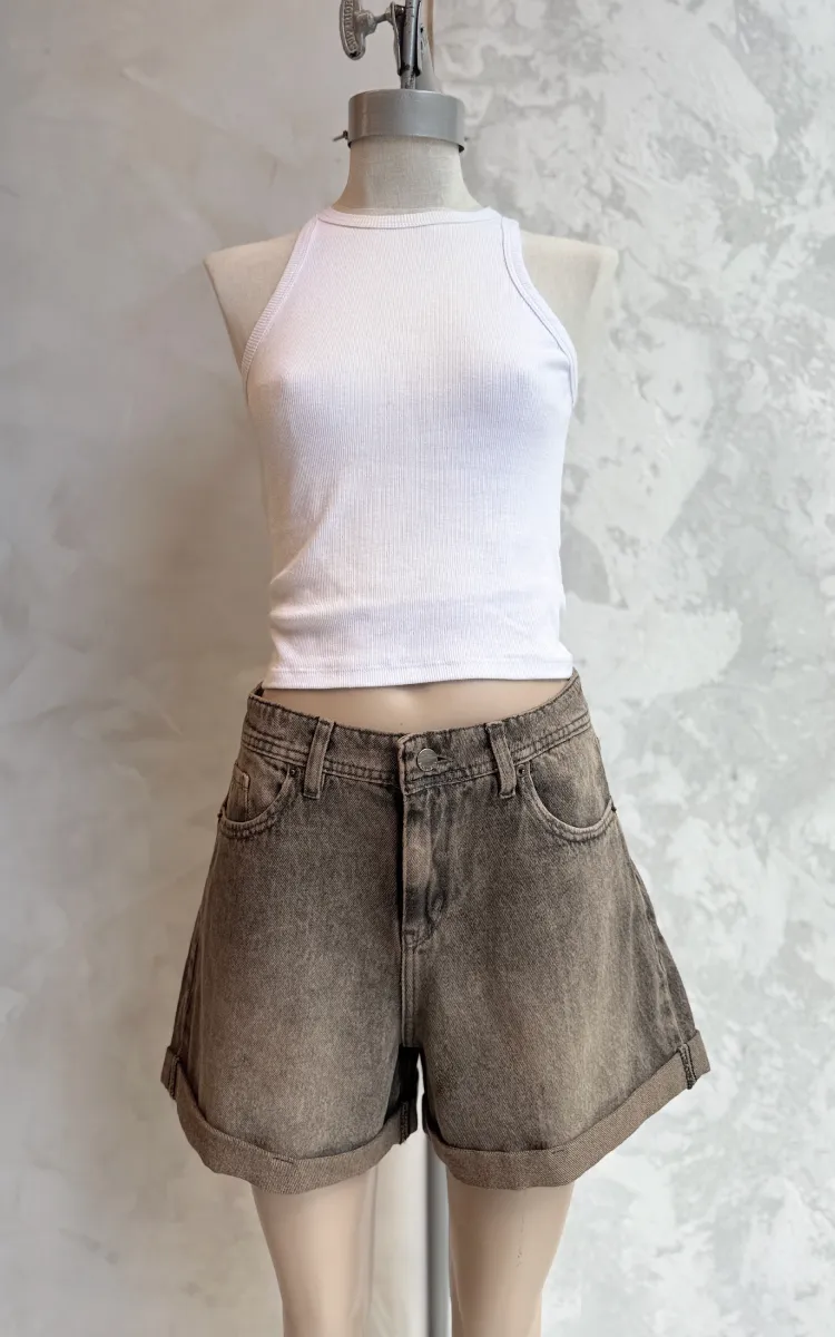 Short Mom Tiro Alto 0424