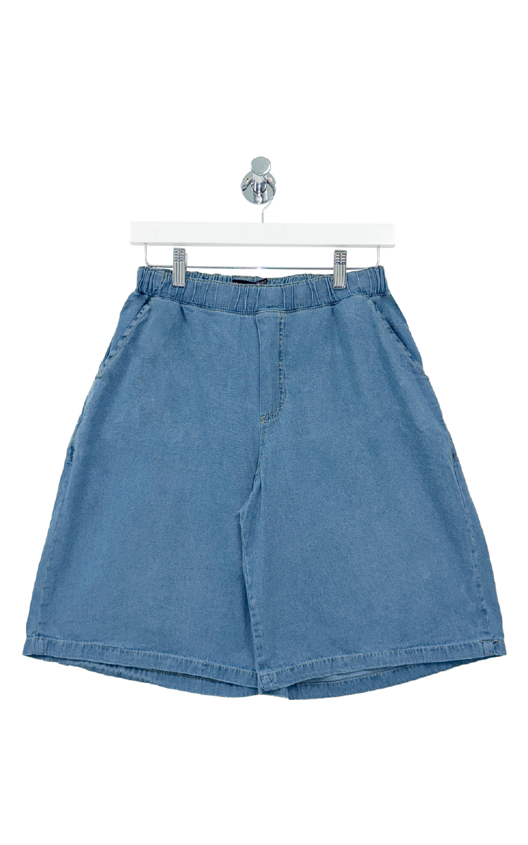 Plus Size Bermuda Tiro Alto 2339